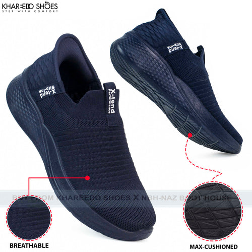 Hands Free Slip-Ins Skechers For Men | Washable And Medicated  Shoes - [4849-40/45-Blue]
