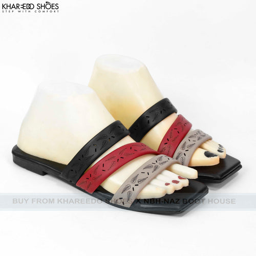 Women Casual And Daily Wear Slippers | Flat Slippers [445-36/41] C.