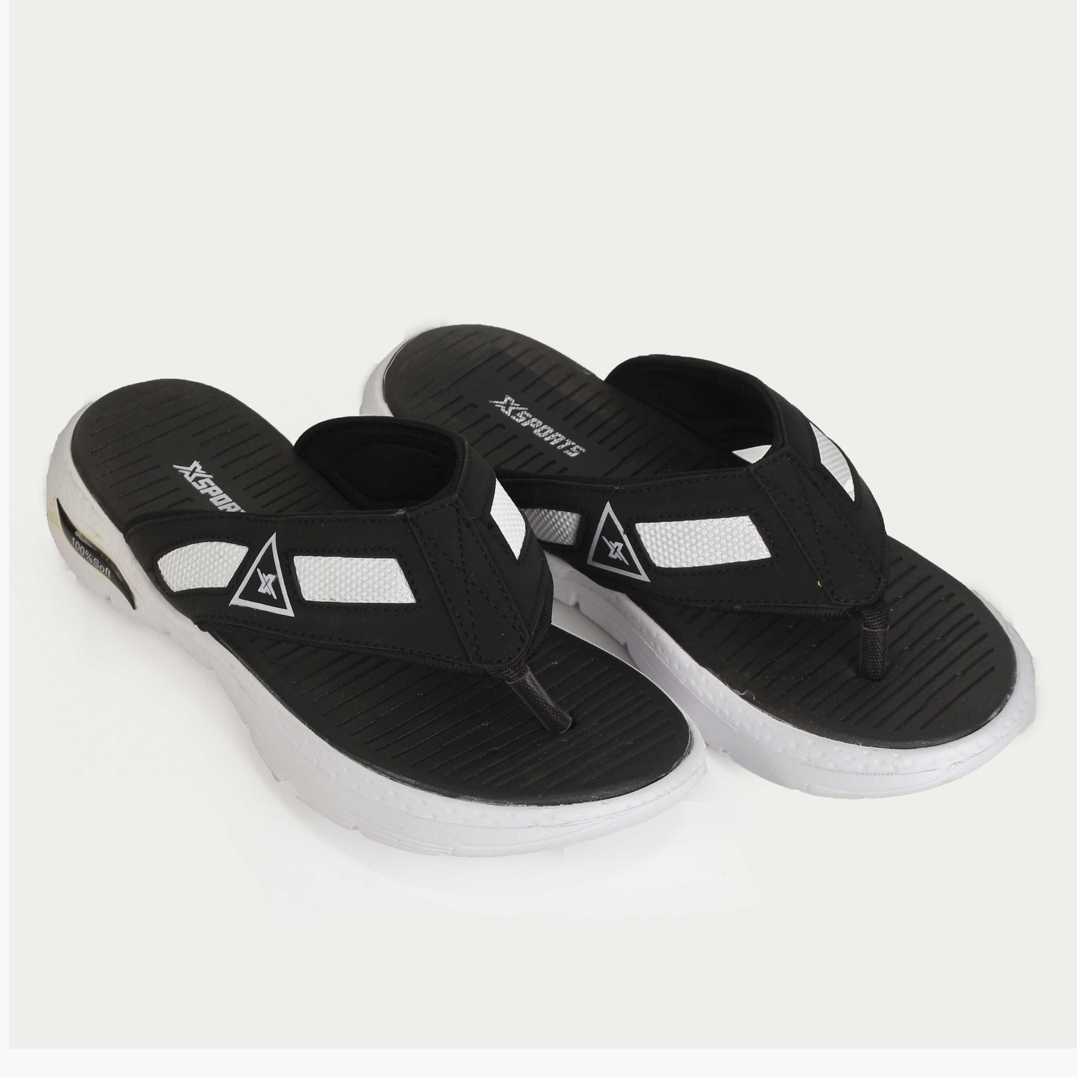 Men's Medicated Flip-Flops | Comfortable Fabric Upper with Synthetic Leather - Stylish & Supportive Casual Wear