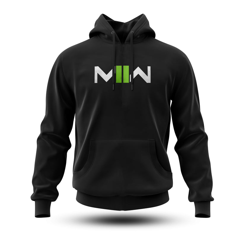 MW Green White Hoodie