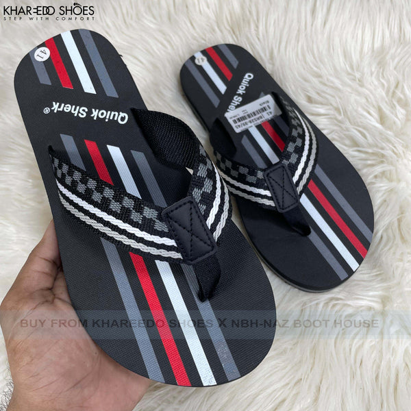 Imported Slippers For Men | Men's Double Strap Chappals - [BR528-39/44]