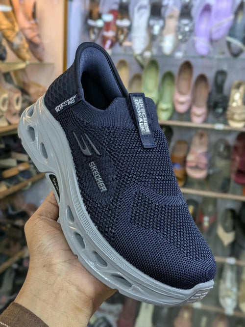 Hands Free Slip-Ins Skechers For Men | Washable And Medicated Shoes - [4848-40/44]