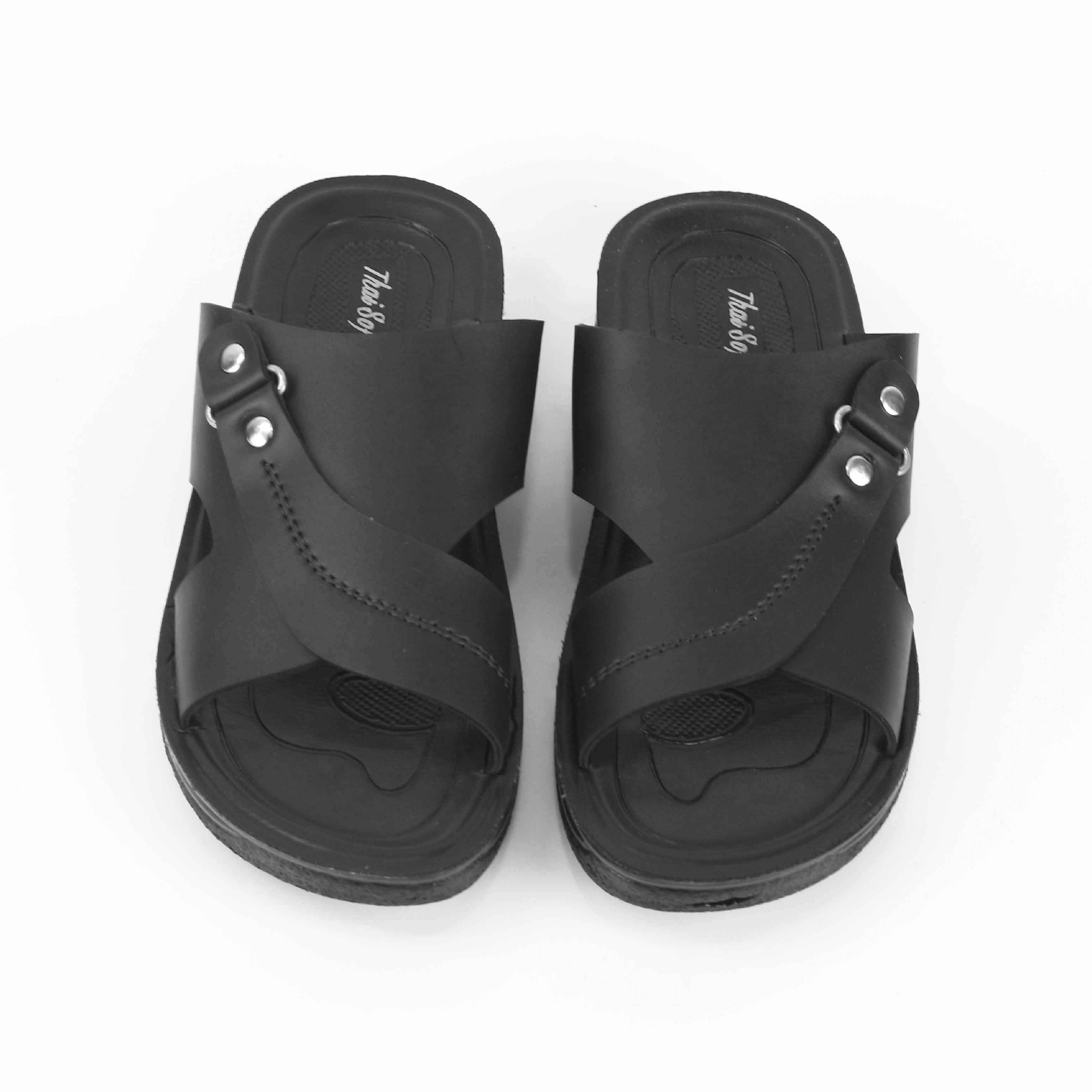 Mens Slippers Non Slip Metal Buckle Comfortable Chappal For Boys