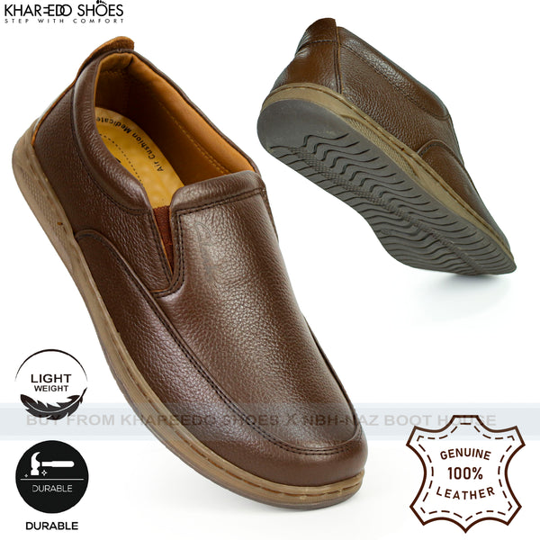Genuine Leather Medicated casual & Formal Shoes For Men - [1079-39/44]