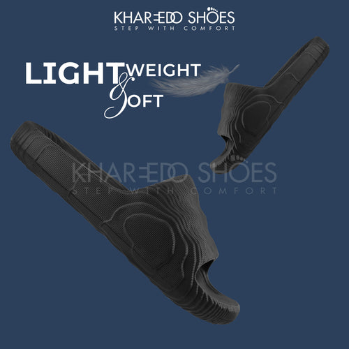 Men’s Orthopedic Comfort Slippers – High-Rebound Gel-Sole One Peice Slides For Men.