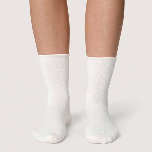 White Unisex Socks - [SOCKS-150]