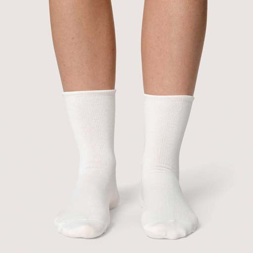 White Unisex Socks - [SOCKS-150]