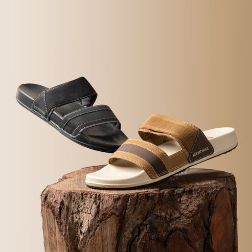 Urbanize Slides | Pull-back strap Men Slippers