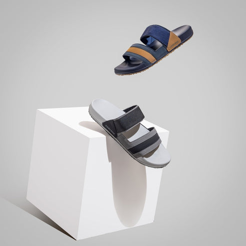 Urbanize Slides | Pull-back strap Men Slippers